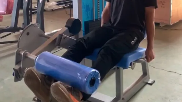 Seated Leg Extension