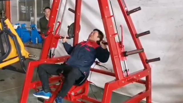 Seated Chest Press Machine